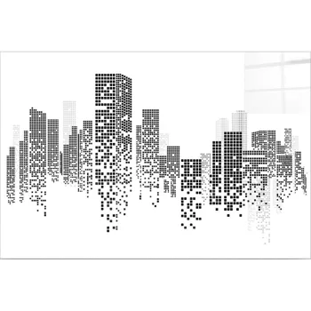 Tablou din sticla 70x50 cm Panorama - Wallity imagine