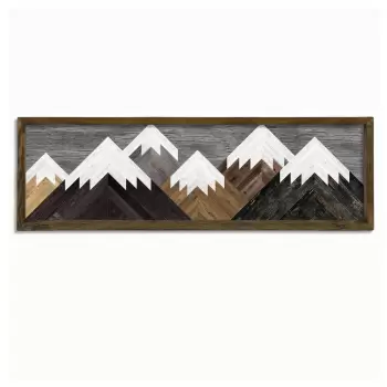 Tablou Mountains, 120 x 35 cm imagine