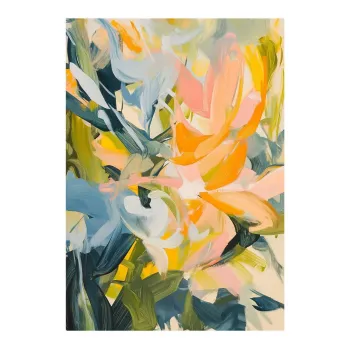 Tablou pe panza imprimat 70x100 cm Floral Gust - Styler imagine