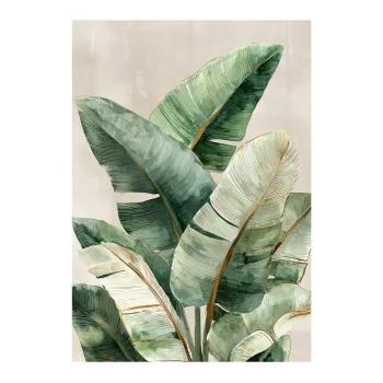 Tablou pe panza imprimat 70x100 cm Foliage - Styler imagine