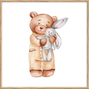 Tablou pentru copii 20x20 cm Teddy Bear imagine