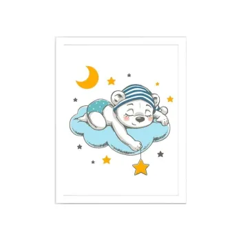 Tablou pentru copii 24x29 cm Teddy - Wallity imagine