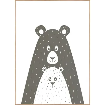 Tablou pentru copii 30x40 cm Safest Place - Malerifabrikken imagine