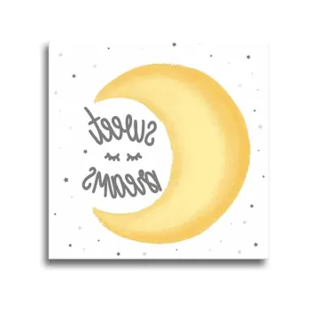 Tablou pentru copii 45x45 cm Sweet Dreams - Wallity imagine