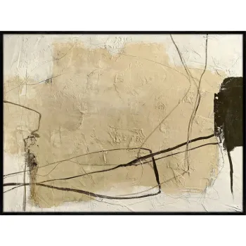 Tablou pictat manual 120x90 cm Cloudline - Malerifabrikken imagine