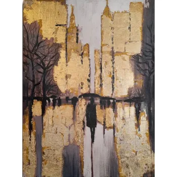 Tablou pictat manual 70x100 cm - Wallity imagine