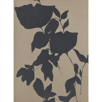 Tablou pictat manual 90x120 cm Fortuna Black - Malerifabrikken imagine