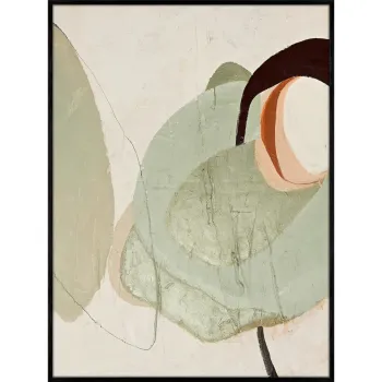 Tablou pictat manual 90x120 cm Moon Rock - Malerifabrikken imagine