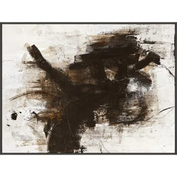 Tablou pictat manual cu ramAf/pe pAcnzA121x91 cm The Invisible aEURMalerifabrikken imagine