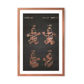 Tablou Really Nice Things Good Lego, 40 x 60 cm imagine