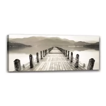 Tablou Styler Canvas Harmony Molo, 60 x 150 cm imagine