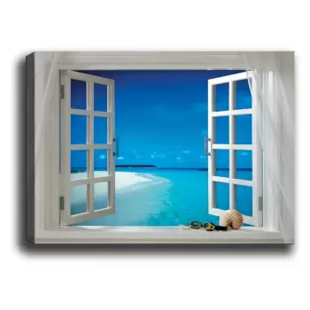 Tablou Tablo Center Open Window, 70 x 50 cm imagine