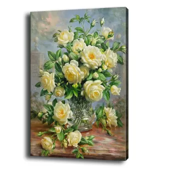 Tablou Tablo Center Wonderful Flowers, 50 x 70 cm imagine