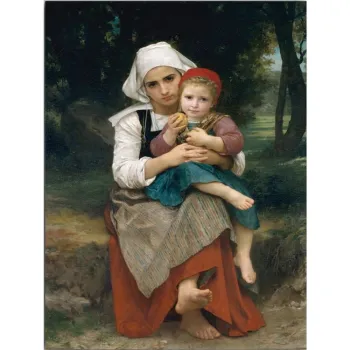 Tablou tip replica 70x100 cm William Bouguereau - Wallity imagine