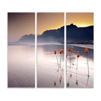 Tablouri 3 buc. 20x50 cm - Wallity imagine