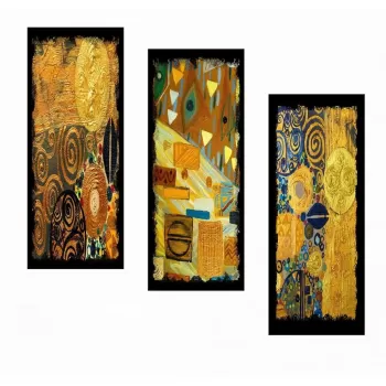 Tablouri 3 buc. 20x50 cm - Wallity imagine