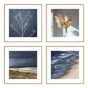 Tablouri in set de 4 bucati 30x30 cm - knor imagine