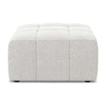 Taburet alb cu tapiE>erie din E>esAfturAbouclA(C) Aloha aEURMakamii imagine