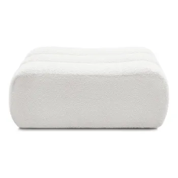 Taburet alb cu tapiE>erie din E>esAfturAbouclA(C) Azra aEURBobochic Paris imagine