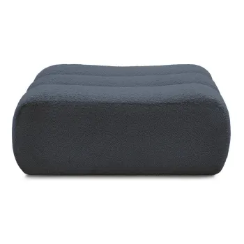 Taburet albastru A(R)nchis cu tapiE>erie din E>esAfturAbouclA(C) Azra aEURBobochic Paris imagine