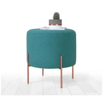 Taburet albastru Copper - Artie imagine