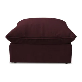 Taburet burgundy Manao - Makamii imagine