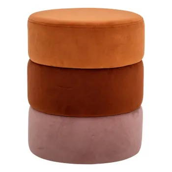 Taburet cu tapiterie din catifea Bilbao - Bloomingville imagine