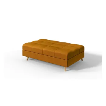 Taburet galben mustar Ariella - Ropez imagine