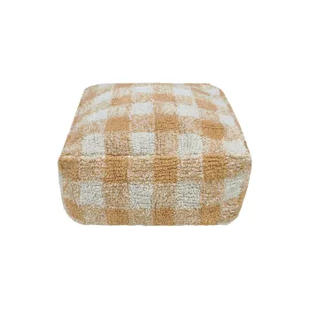 Taburet galben ocru Vichy Honey - Lorena Canals imagine