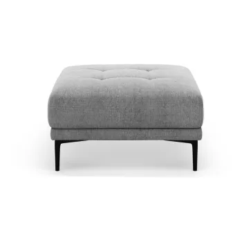 Taburet gri Bemy - Micadoni imagine