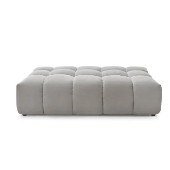 Taburet gri deschis Everest - Bobochic Paris imagine