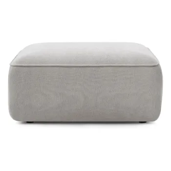 Taburet gri deschis Zephyr - Bobochic Paris imagine