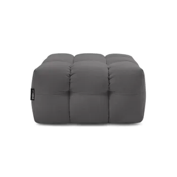 Taburet gri inchis Cloud - Bobochic Paris imagine