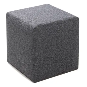 Taburet gri Kare - Balcab Home imagine