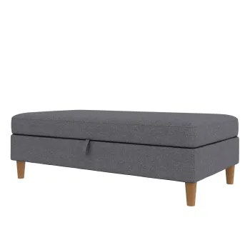 Taburet gri Lilly - Storaa imagine