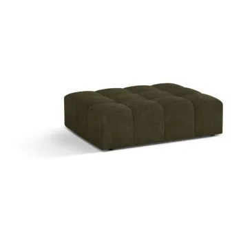 Taburet kaki cu tapiterie din chenille Chicago - Cosmopolitan Design imagine