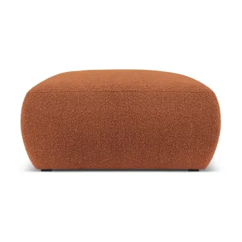 Taburet maro cu tapiterie din stofa boucle Molino - Micadoni Home imagine