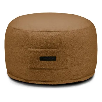 Taburet maro cu tapiterie din tesatura boucle Om 60 - SLOWDOWN imagine