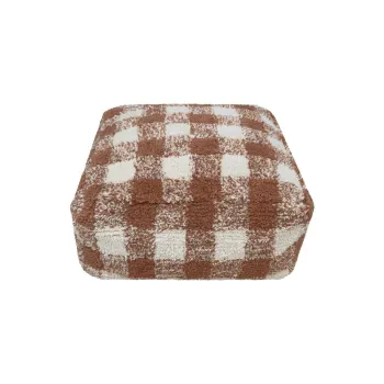 Taburet maro Vichy Toffee - Lorena Canals imagine