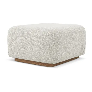 Taburet modular crem Ailani - Makamii imagine