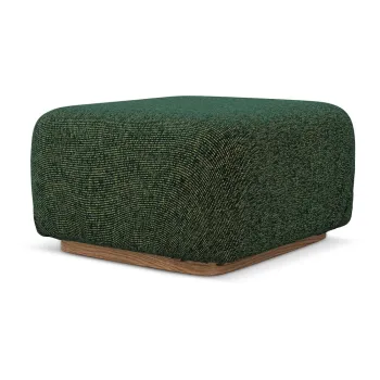 Taburet modular verde inchis Ailani - Makamii imagine