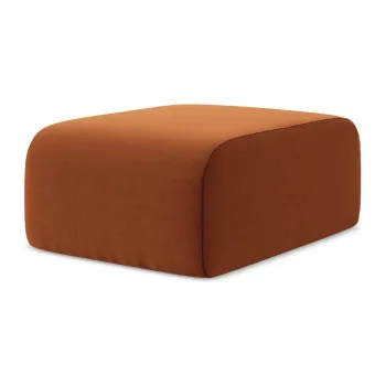 Taburet teracotAcu tapiE>erie din catifea Lani aEURMakamii imagine