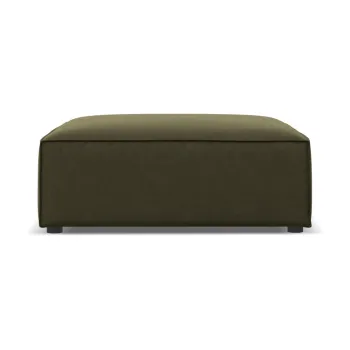 Taburet verde cu tapiterie din catifea Jodie - Micadoni Home imagine