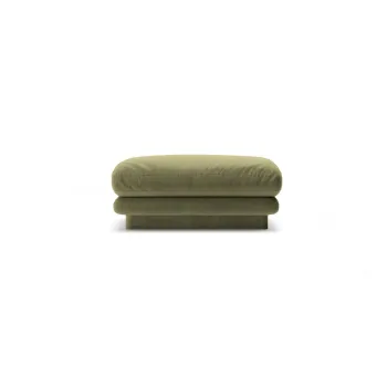 Taburet verde deschis cu tapiterie din tesatura boucle Torino - Micadoni Home imagine