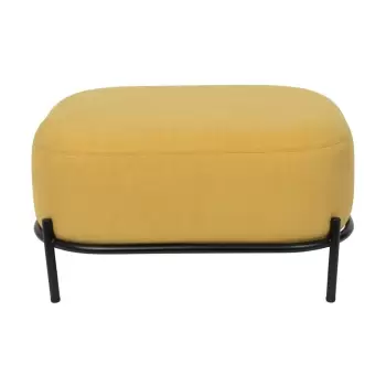 Taburet White Label Polly, galben imagine