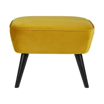 Taburet WOOOD Sara, galben mustar imagine