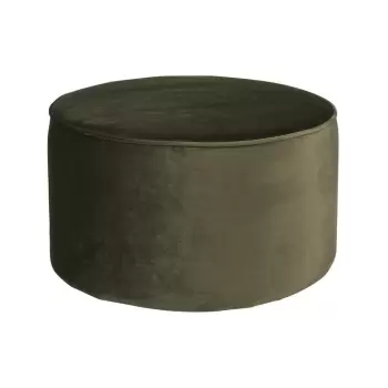 Taburet WOOOD Sara Low, verde masliniu imagine