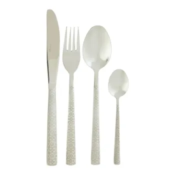 Tacamuri alb din otel inoxidabil 24 buc. Avie - Premier Housewares imagine