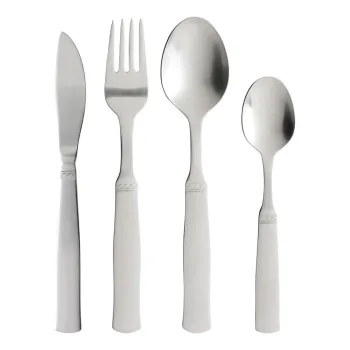 Tacamuri argintii din otel inoxidabil 16 buc. Ranka - Gense imagine