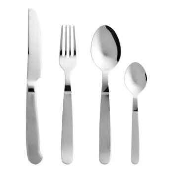 Tacamuri argintii din otel inoxidabil 16 buc. Rejka - Gense imagine